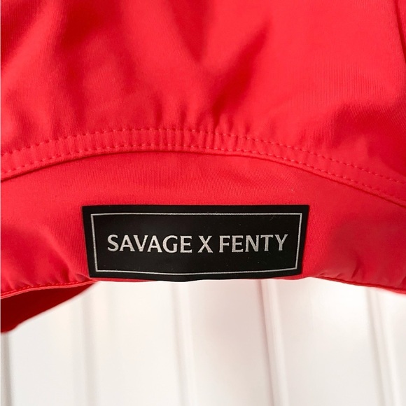 Savage X Fenty Women’s Breakthru High-Impact Sports Bra Size 44DD Orange Red - Picture 3 of 6